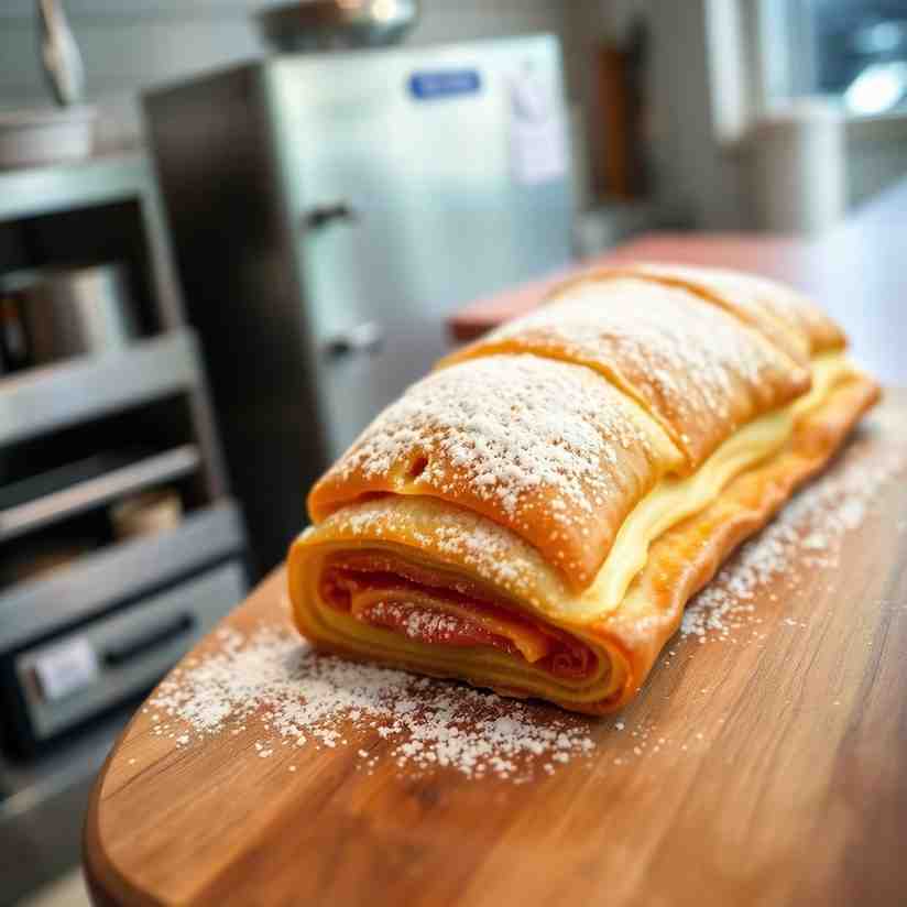 Topfenstrudel Recipe Bake Bakery-Style Quark Strudel